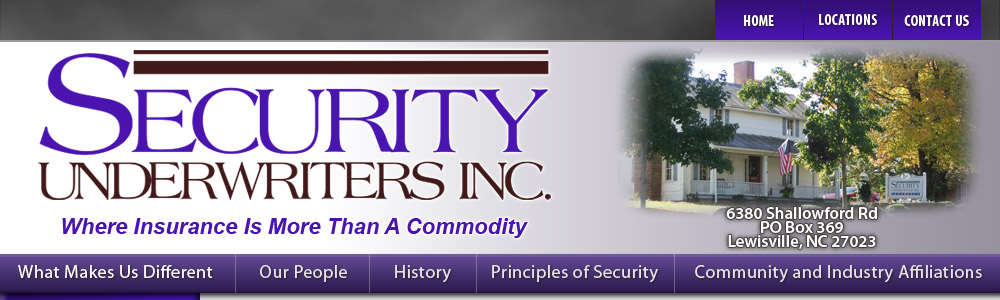 Security Underwriters Insurance - Lewisville, NC - Security Underwriters